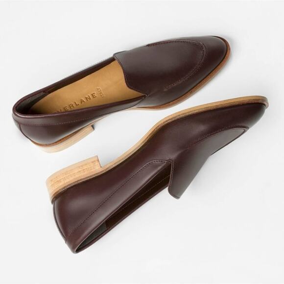 Everlane The Modern Loafer in Burgundy - Picture 2 of 11